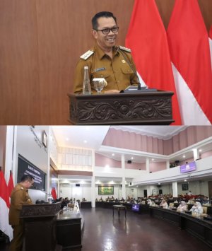 Wali Kota Batu Nurochman Terima Rekomendasi DPRD Kota Batu Terkait LKPJ Tahun Anggaran 2024