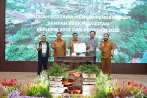 Kolaborasi Lintas Sektor DLH Kota Batu Gandeng COOSAE, Tuntaskan Pengelolaan Sampah di Kota Batu