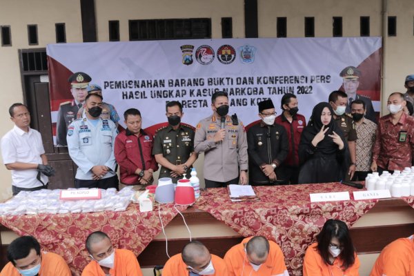 Satresnarkoba Polresta Malang Kota Ungkap Kasus Peredaran Narkoba, Kombes Pol. Buher: Kita Berhasil Selamatkan 32.154 Jiwa dari Bahaya Narkoba
