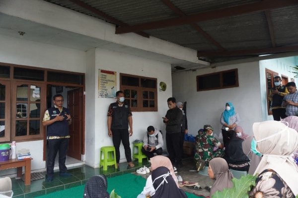 Dinkes Kota Batu Bersama Puskesmas Sisir, Gelar Skrining Kantong TBC di RW 11, Kelurahan Temas