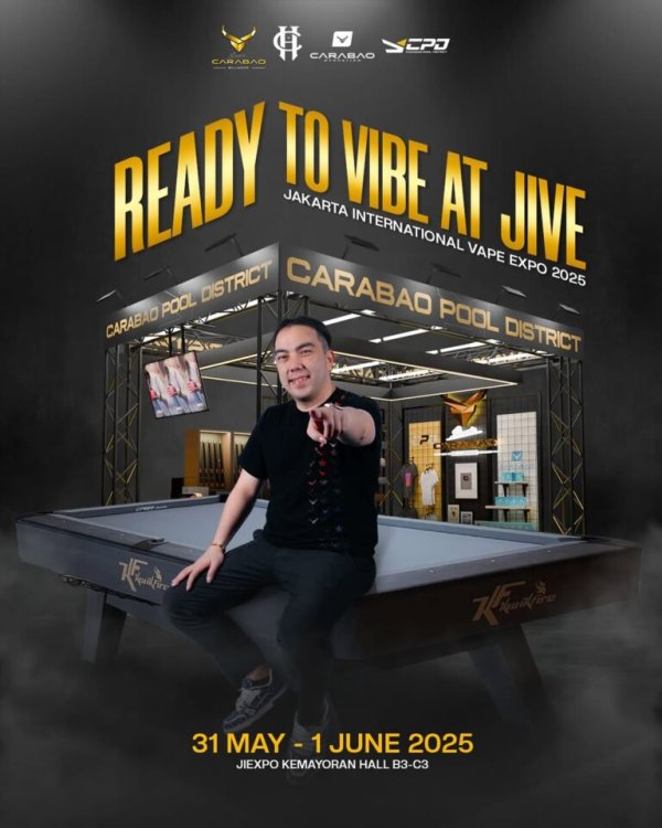 Carabao Group Hadir di Jakarta International Vape Expo 2025 dengan Konsep “Cross Community”