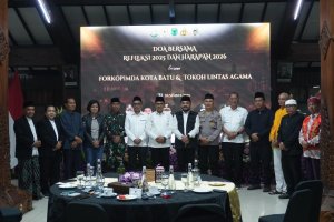 Sambut Tahun Baru 2026, Pemkot Batu Gelar Doa Bersama untuk Keselamatan Indonesia Pasca Bencana Alam Aceh dan Sumatera