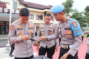Cegah Penyalahgunaan Senpi, Kapolres Batu AKBP Oskar Gelar Pelatihan Pengenalan Teknik dan Bongkar Pasang Senpi