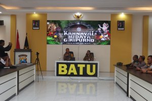 Polres Batu Beri Kelonggaran Karnaval Giripurno, Maksimal 4 Sound System dan Berakhir Pukul 23.00 WIB