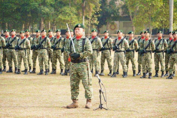 Peringatan HUT TNI 2026 di Madivif 2 Kostrad