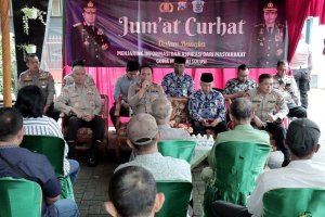 Melalui Jum’at Curhat, Wakapolresta Malang Kota Yakinkan Jika Isu Penculikan Anak Adalah Hoax
