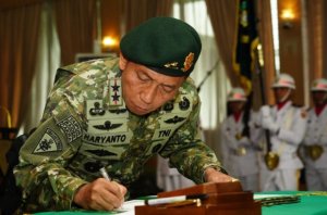 Mayjen TNI Haryanto Pimpin Upacara Serah Terima Jabatan Asops Kasdivif 2 Kostrad, Penerimaan Jabatan Dankikav 8/KSC Dan Tradisi Laporan Korps Pamen Divif 2 Kostrad