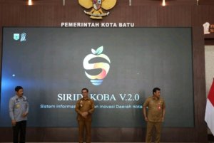 Tingkatkan Pelayanan Publik, Wali Kota Batu, Nurochman Launching Aplikasi Si-Rida Koba Versi 2.0