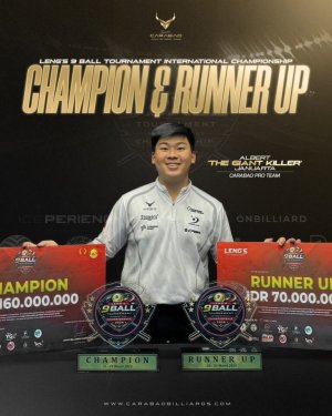Albert Januarta Borong Dua Gelar di Leng’s International Championship 2026