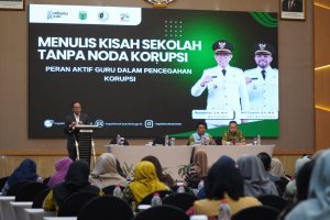 Inspektorat Kota Batu Gelar Sosialisasi, Usung Tema Menulis Kisah Sekolah Tanpa Noda Korupsi, Dikuti 190 Guru SD/MI, SMP dan MTs se-Kota Batu
