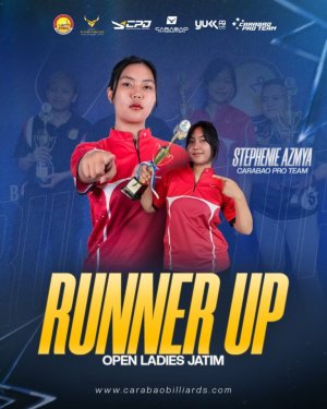 Stephenie Azmya Raih Runner-Up di Open Ladies Jatim, Pencapaian Perdana Bersama Carabao Junior Pro Team