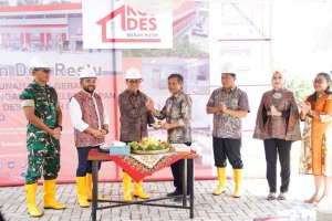 Peletakan Batu Pertama Gedung KDMP Desa Mojorejo, Perkuat Implementasi Program Nasional di Tingkat Desa