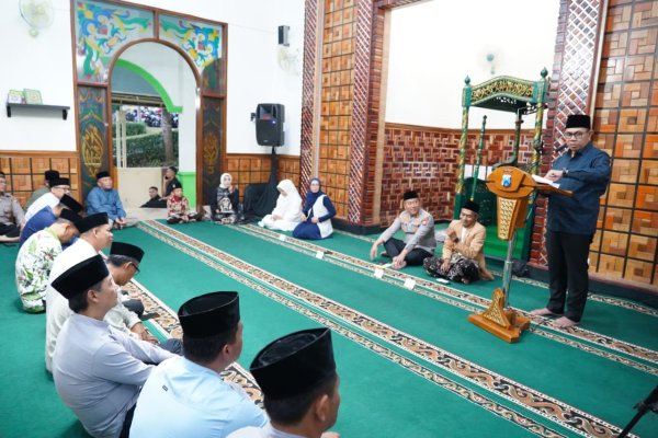 Safari Ramadan di Mapolres Batu, Wali Kota Batu Nurochman Perkuat Sinergi Jaga Kondusifitas Wilayah