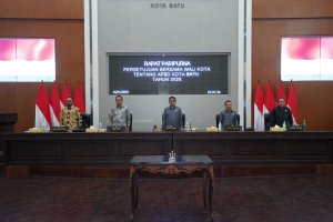 Rapat Paripurna, Pemkot Batu dan DPRD Kota Batu Sepakati Bersama APBD Tahun Anggaran 2026
