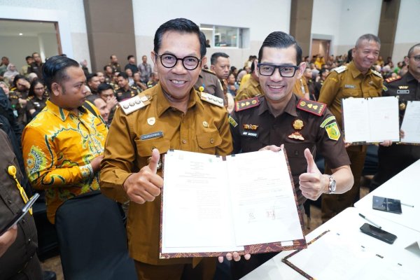 Wali Kota Batu, Nurochman dan Kajari Batu, Andy Kerja Sama Pidana Kerja Sosial, Tegaskan Komitmen Perkuat Keadilan Restoratif