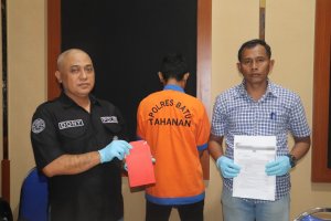 Respon Cepat Sat Reskrim Polres Batu Berhasil Amankan Pelaku Perampasan HP di Pujon