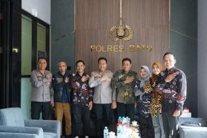 Perkuat Sinergi Edukasi Demokrasi untuk Masyarakat, KPU Kota Batu Silaturahmi ke Polres Batu