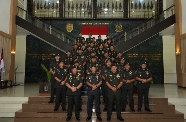 Pangdivif 2 Kostrad Pimpin Acara Lepas Sambut Asintel Kasdivif 2 Kostrad Dan Tradisi Laporan Korps Pamen Divif 2 Kostrad