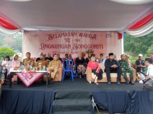 Berlangsung Sukses! Kelurahan Songgokerto Bersama Warga Masyarakat Gelar Kirab Tumpeng Selamatan ke-194
