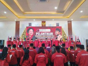 DPC PDI Perjuangan Kota Batu Lantik Seluruh PAC di Tiga Kecamatan se-Kota Batu, Libatkan Kader Gen Z, Targetkan Siap Menang di Pemilu Tahun 2029 Mendatang