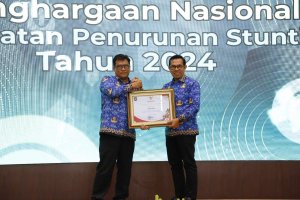 Peringatan Puncak HKN, Kota Batu Raih Penghargaan Nasional dalam Percepatan Penurunan Angka Stunting