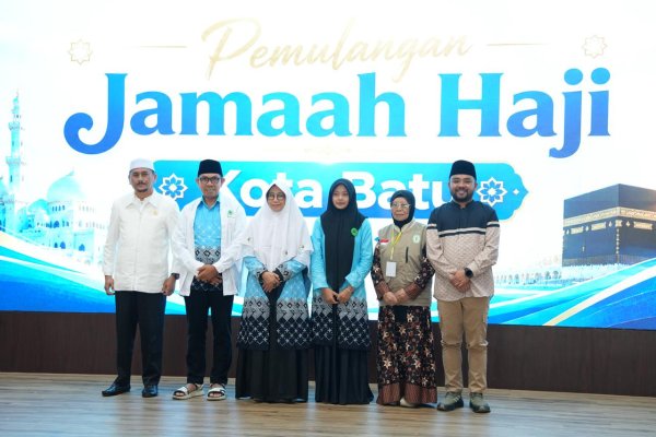 Jamaah Haji Kota Batu Kembali dengan Selamat, Wali Kota Batu, H. Nurochman Syukuri Kebersamaan di Tanah Suci