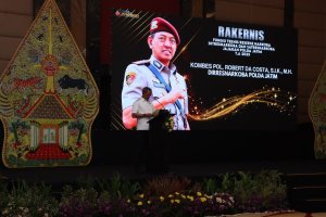 Tingkatkan Strategi Pemberantasan Narkoba, Satresnarkoba Polres Batu Hadiri Rakernis dan Anev Semester ll Tahun 2025 Polda Jatim