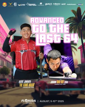 Bukan Main! Dua Atlet Carabao Pro Team, Albert Januarta dan Johann Chua Tembus 64 Besar Florida Open 2025