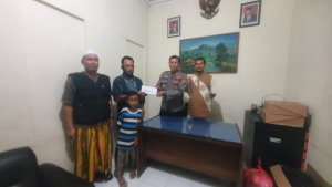 Polsek Kasembon, Polres Batu Berikan Bantuan Kepada Anak Penderita Gagal Ginjal