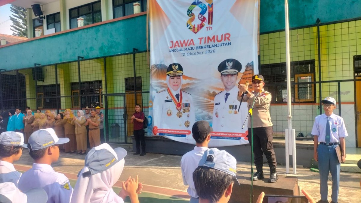 Kapolres Batu, AKBP Panji Ingatkan Pelajar Bahaya Narkoba, Bulliying dan Disiplin Lalin