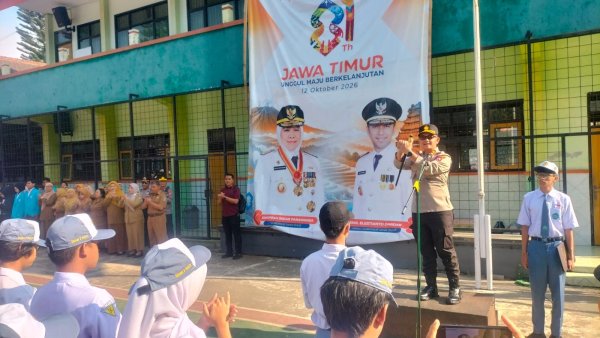 Kapolres Batu, AKBP Panji Ingatkan Pelajar Bahaya Narkoba, Bulliying dan Disiplin Lalin