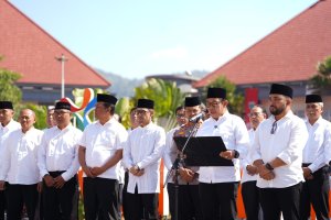 Doa Bersama dan Deklarasi Damai “Jaga Batu Jaga Indonesia”, Pemkot Batu Teguhkan Persatuan dan Kondusifitas Daerah