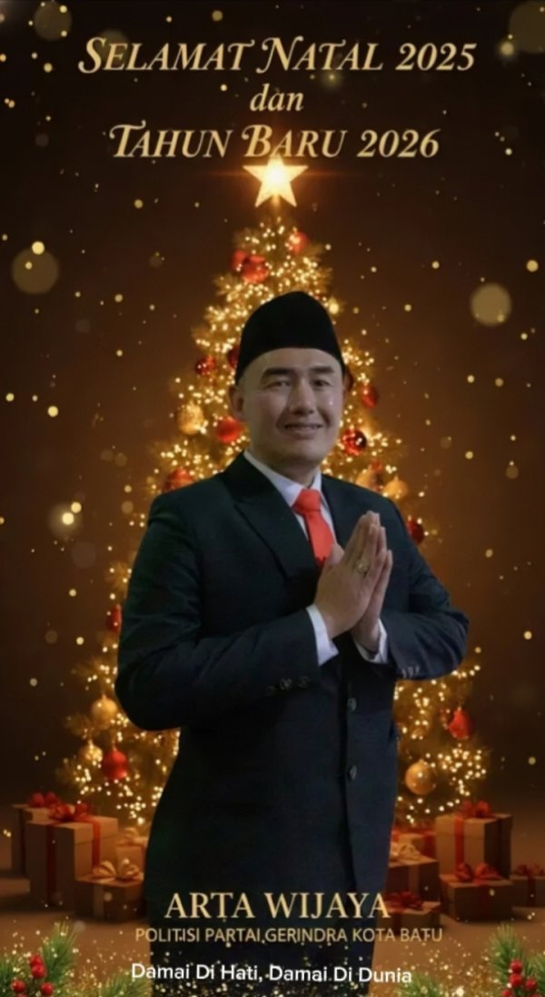 Iklan Ucapan Selamat Natal 2025 dan Tahun Baru 2026