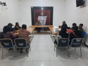 Dukung Program Polres Batu Mantab, Humas Polres Batu Gelar Silahturahmi dan Buka Puasa Bersama Awak Media