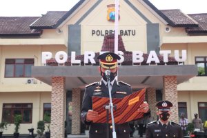 Polres Batu Gelar Upacara Peringatan Hari Sumpah Pemuda ke-94