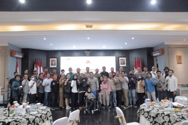 Polresta Malang Kota Gelar Tasyakuran Bersama Netizen dan Awak Media, Peringati HUT Humas Polri ke-71