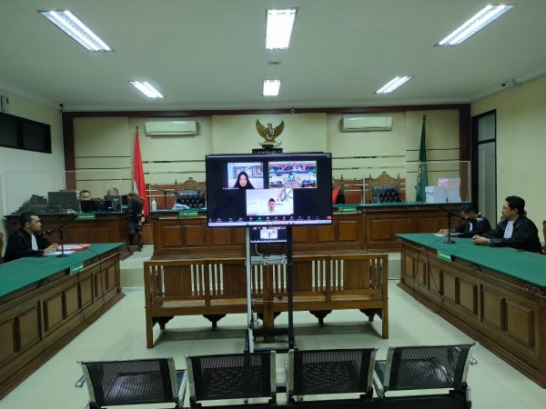 Sidang Perkara Tindak Pidana Korupsi Puskesmas Bumiaji Telah M Tahap Pembacaan Putusan