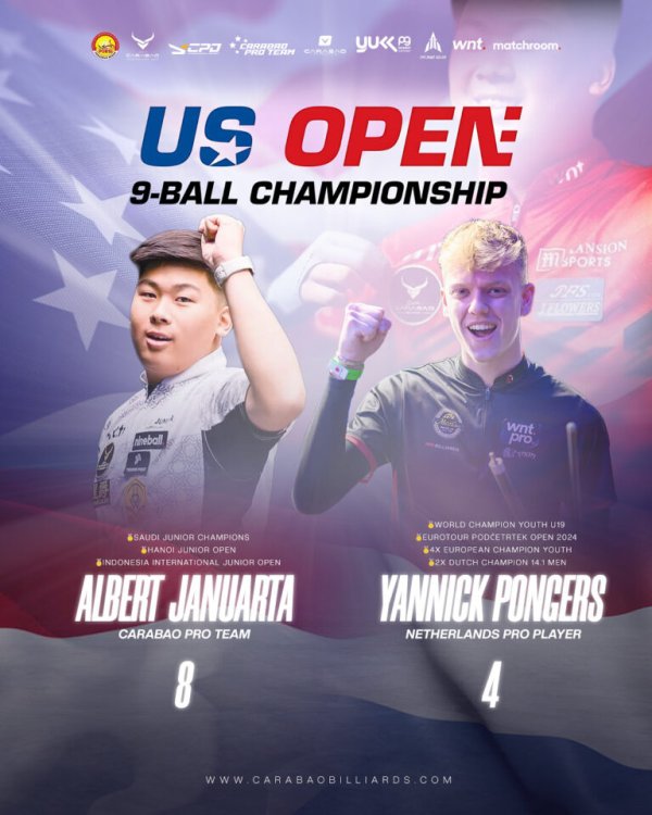Albert Januarta Tutup Perjalanan di US Open 2025 dengan Catatan Membanggakan
