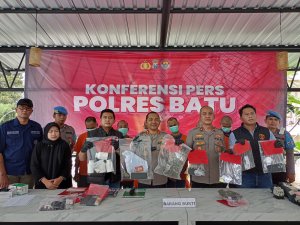 Komitmen Berantas Penyalahgunaan Bahaya Narkoba, Sat Resnarkoba Polres Batu Berhasil Ungkap 23 Kasus