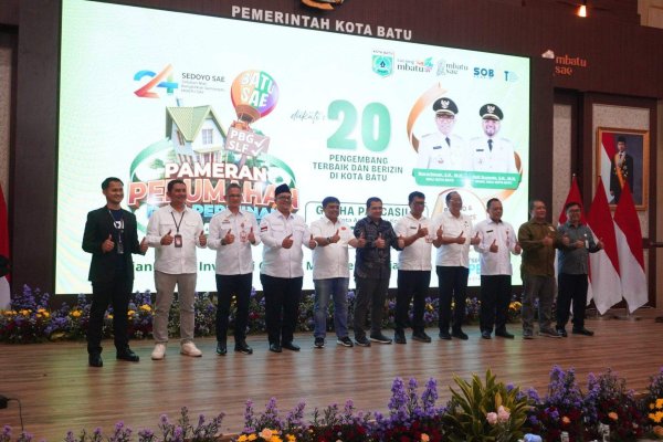 Peringati HUT Kota Batu ke-24, Disperkim Kota Batu Gelar Pameran Perumahan dan Perizinan Diikuti 30 Gerai, Berlangsung Sukses