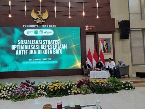 Sosialisasi Strategi Optimalisasi Kepesertaan Aktif JKN, Wali Kota Batu, Nurochman Tingkatkan Pelayanan Kesehatan
