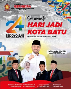 Iklan Ucapan Hari Jadi Kota Batu ke-24